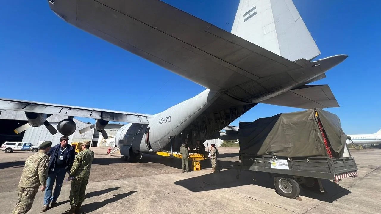 Argentina envió ayuda humanitaria a Brasil por las graves inundaciones
