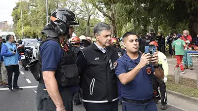 Jorge Macri confirmó que quedan 14 pasajeros internados por el choque de trenes Jorge Macri confirmó que quedan 14 pasajeros internados por el choque de trenes