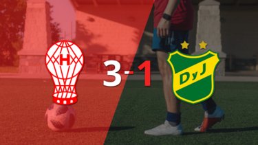 Con dos goles de Ignacio Pussetto, Huracán venció a Defensa y Justicia