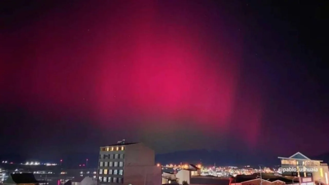 Aurora boreal Ushuaia