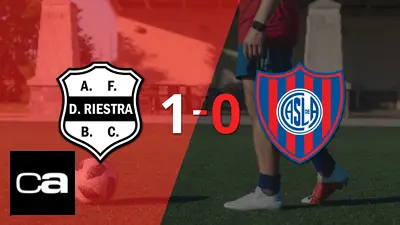 A Dep. Riestra le alcanzó con un gol para derrotar a San Lorenzo en el estadio Guillermo Laza A Dep. Riestra le alcanzó con un gol para derrotar a San Lorenzo en el estadio Guillermo Laza