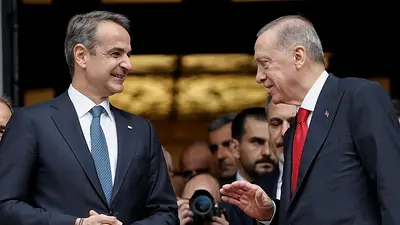 Los líderes de Turquía y Grecia inician conversaciones para mantener los lazos Los líderes de Turquía y Grecia inician conversaciones para mantener los lazos