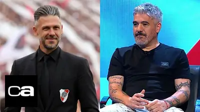 Ariel Ortega, Martín Demichelis, River, deportes Ariel Ortega, Martín Demichelis, River, deportes