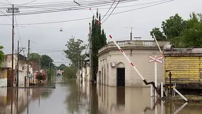 Las inundaciones de Brasil llegaron a Argentina: hay evacuados en Entre Ríos y Corrientes Las inundaciones de Brasil llegaron a Argentina: hay evacuados en Entre Ríos y Corrientes