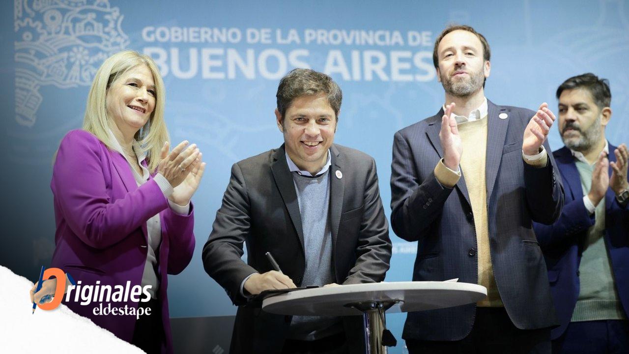 Kicillof se recuesta en los intendentes: entrega de fondos y dardos a Milei