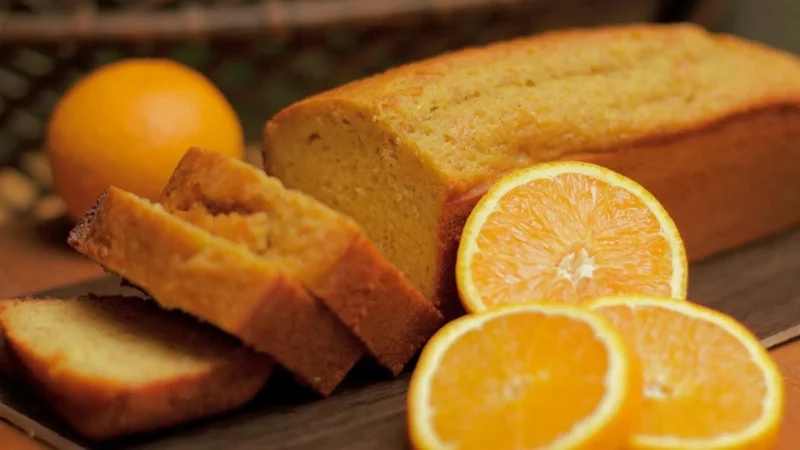 Budín de naranja