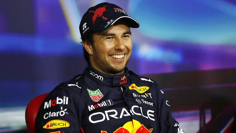 Sergio Pérez con Red Bull