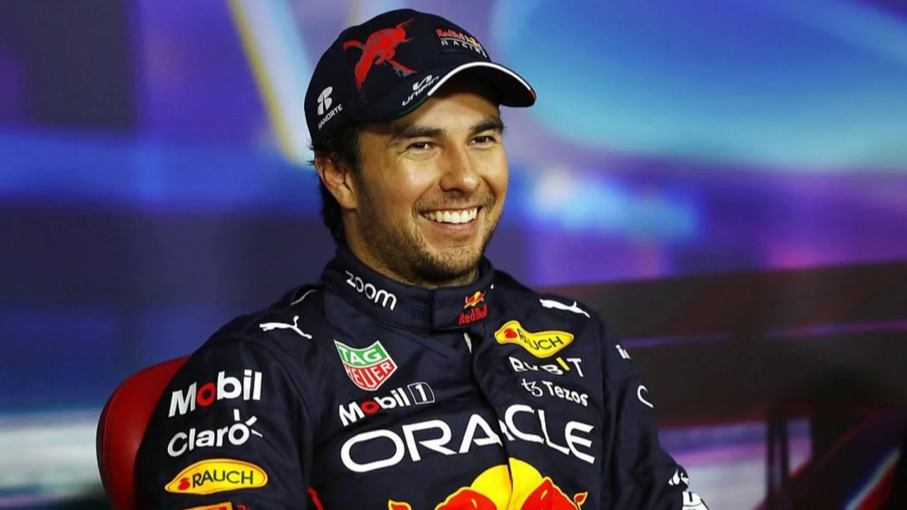 Sergio Pérez con Red Bull