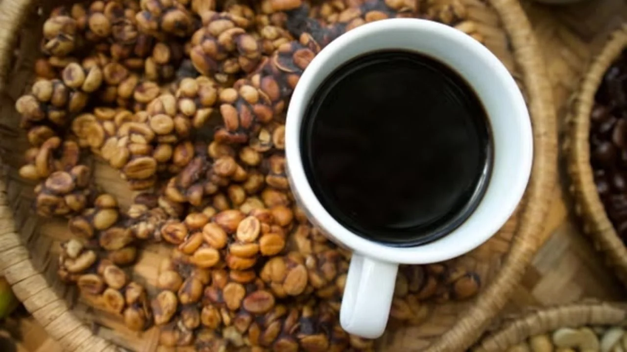 Una taza de café
