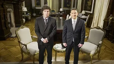 Javier Milei, Manuel Adorni, TN, X (antes Twitter) Javier Milei, Manuel Adorni, TN, X (antes Twitter)