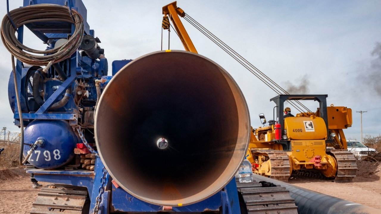 Comenzó la construcción del primer tramo del proyecto Vaca Muerta Sur
