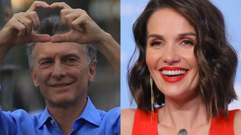 Natalia Oreiro y la hija de Macri