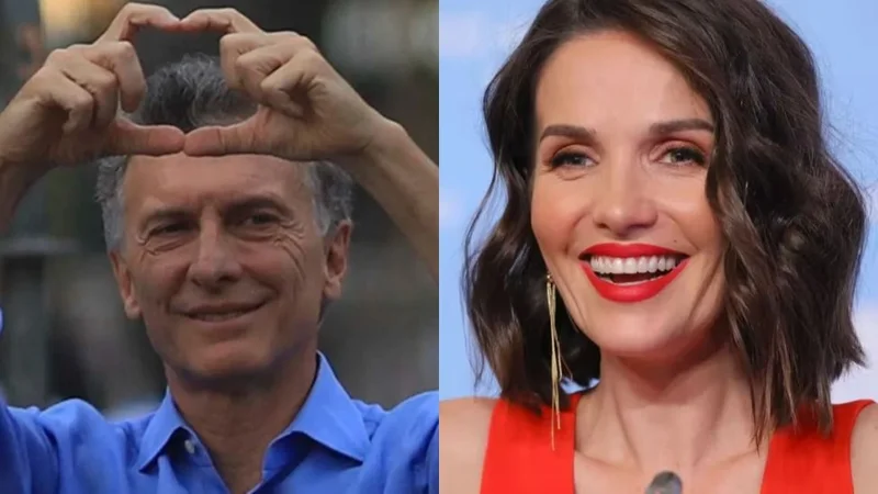 Natalia Oreiro y la hija de Macri