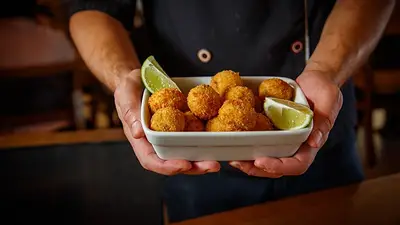 Croquetas de arroz Croquetas de arroz
