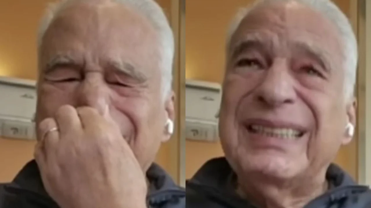 Alberto Cormillot llorando en Cuestión de peso