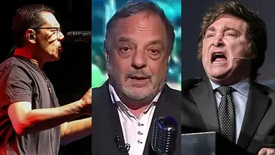 Baby Etchecopar, Javier Milei y Los Nocheros Baby Etchecopar, Javier Milei y Los Nocheros