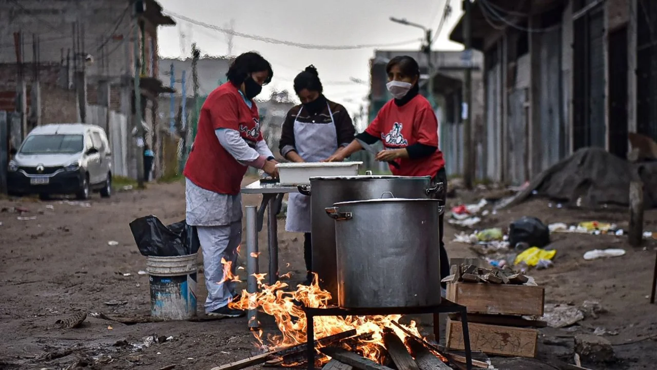 Garganta Poderosa repudió que el Gobierno no entregó 5 millones de kilos de alimentos