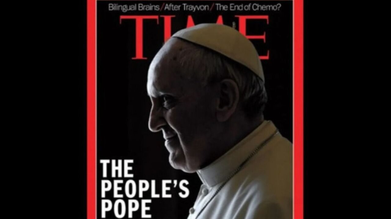 La tapa de la revista Time del Papa Francisco