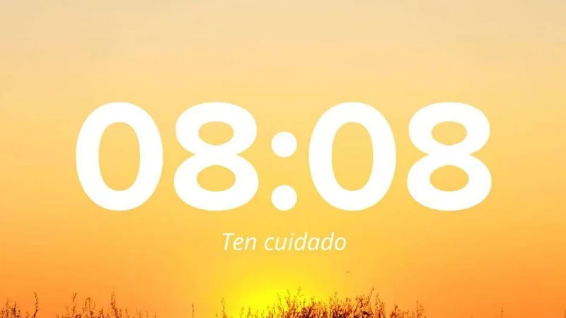 Horas espejo 08:08