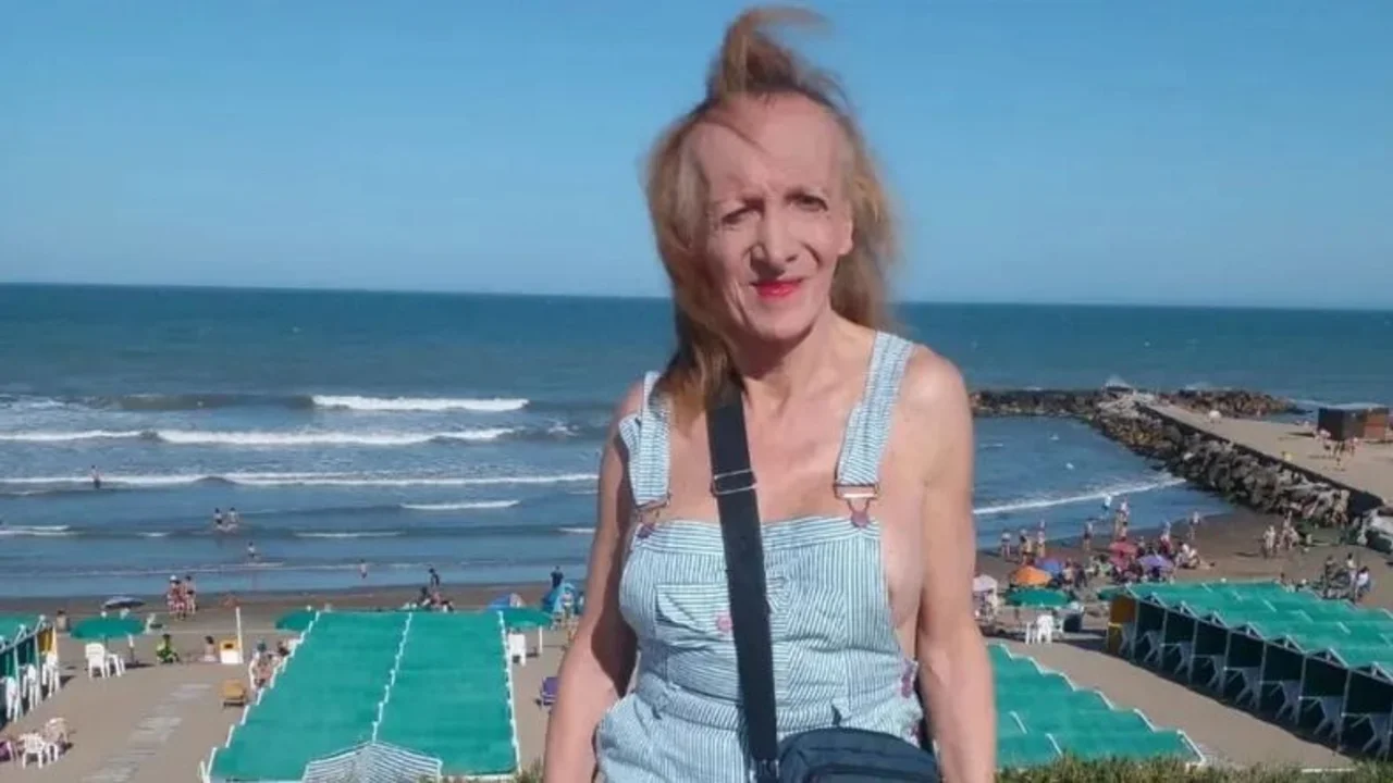 Fotografía de Zulma Lobato en Mar del Plata 