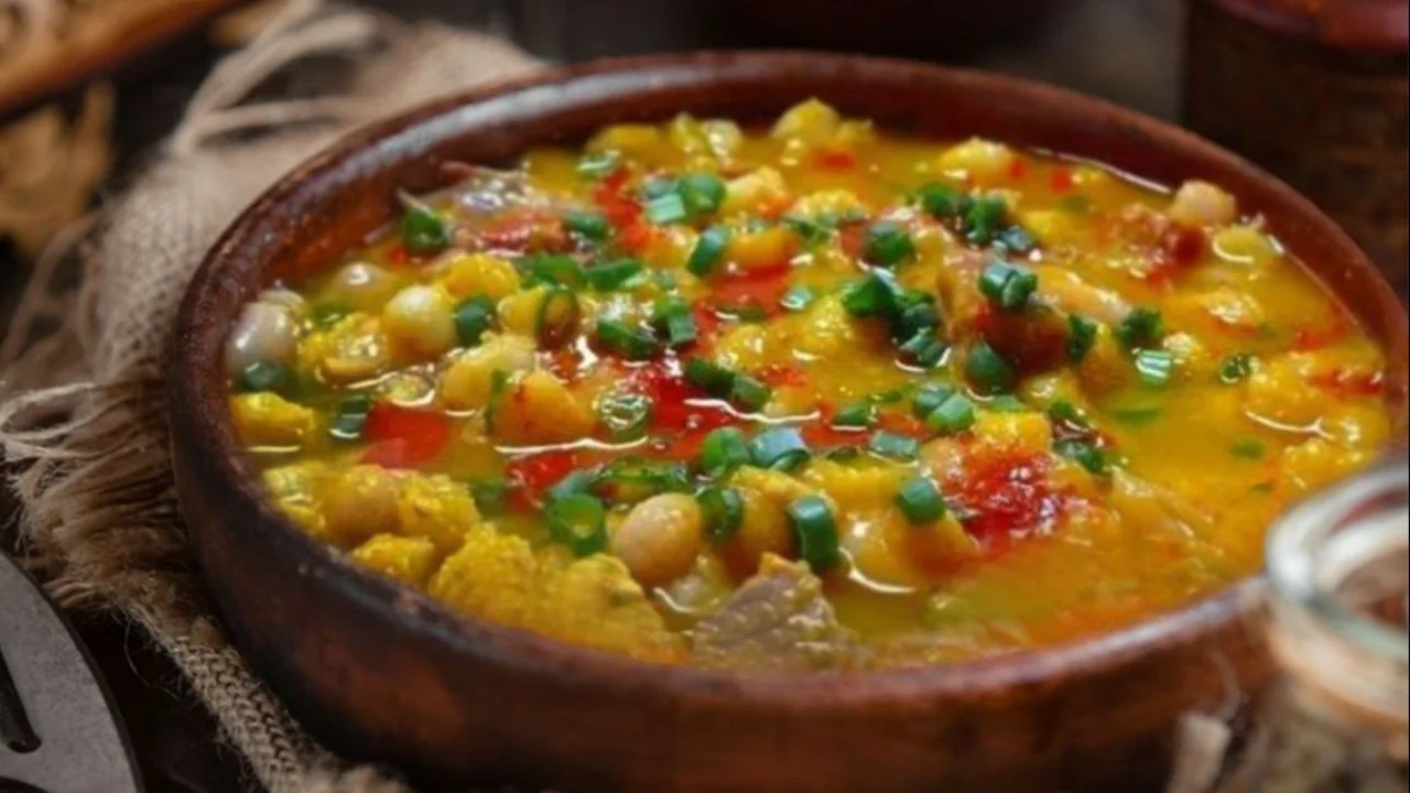 Locro plato.