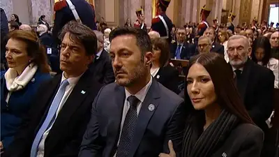 El gesto que demuestra la tensión entre Milei y Nicolás Posse El gesto que demuestra la tensión entre Milei y Nicolás Posse
