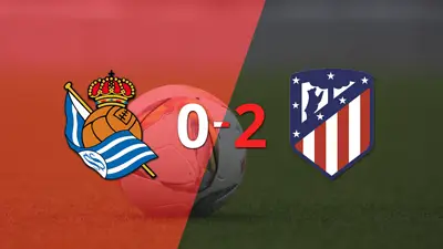 Atlético de Madrid domina y gana con un sólido 2-0 a Real Sociedad Atlético de Madrid domina y gana con un sólido 2-0 a Real Sociedad