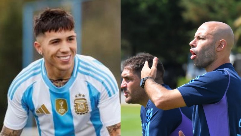 Selección Argentina Javier Mascherano Enzo Fernández