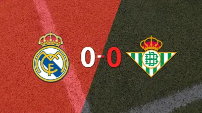 Real Madrid y Betis no se sacaron ventaja y terminaron sin goles Real Madrid y Betis no se sacaron ventaja y terminaron sin goles