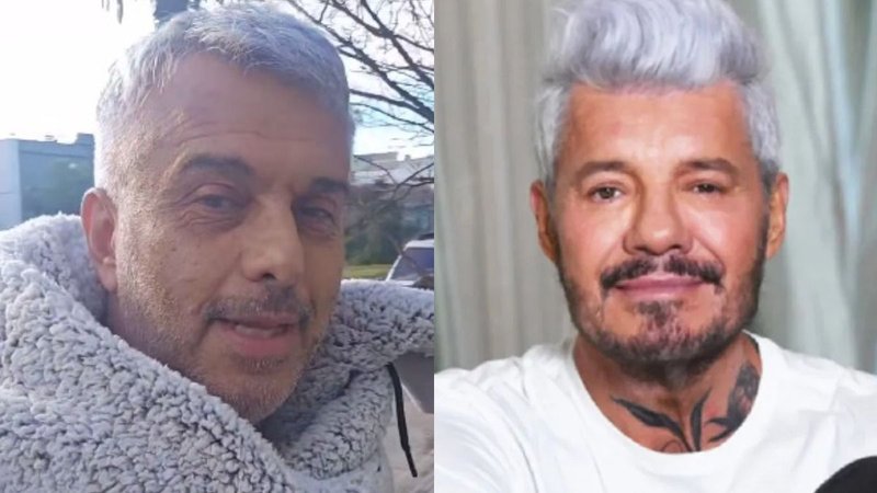 Mario Massaccesi y Marcelo Tinelli