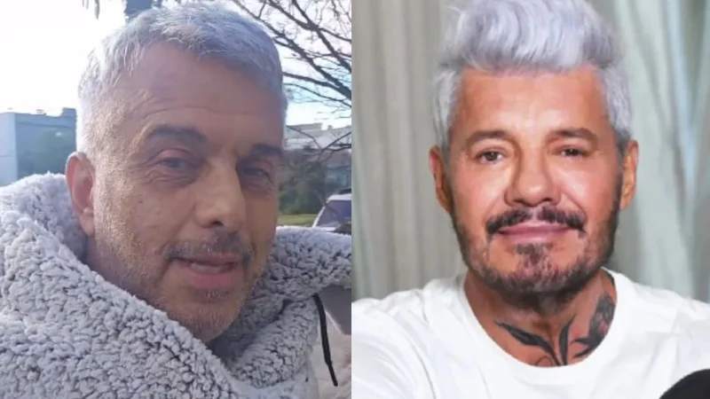 Mario Massaccesi y Marcelo Tinelli