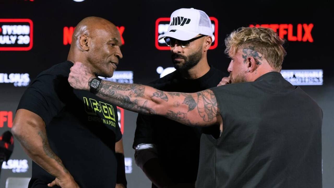 Jake Paul Mike Tyson Evander Holyfield Boxeo