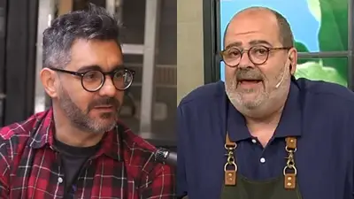 Juan Braceli y Guillermo Calabrese de Cocineros Argentinos Juan Braceli y Guillermo Calabrese de Cocineros Argentinos