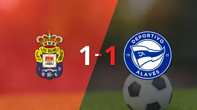 Alavés logró sacar el empate a 1 gol en casa de UD Las Palmas Alavés logró sacar el empate a 1 gol en casa de UD Las Palmas