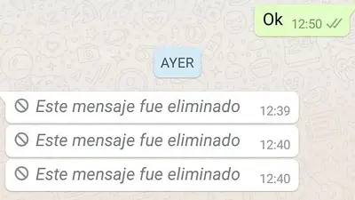 Cómo deshacer un mensaje eliminado en WhatsApp. Cómo deshacer un mensaje eliminado en WhatsApp.