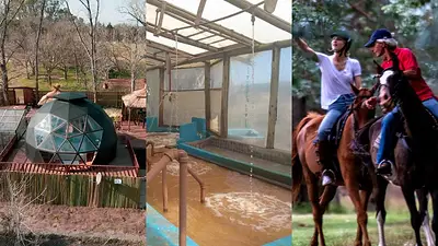 Un glamping, las termas de Pedro Luro y una cabalgata Un glamping, las termas de Pedro Luro y una cabalgata