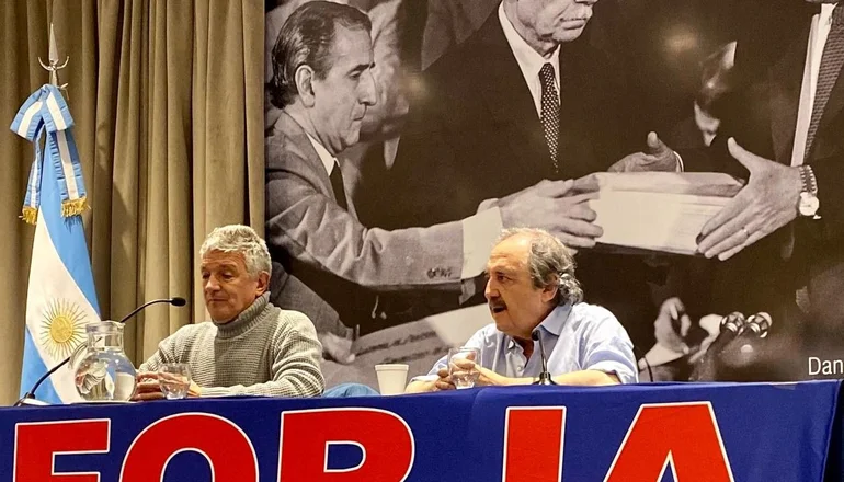 Ricardo Alfonsín y Gustavo López lanzaron "Democracia Social" un nuevo espacio político PBA