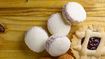 Alfajores de maicena caseros Alfajores de maicena caseros