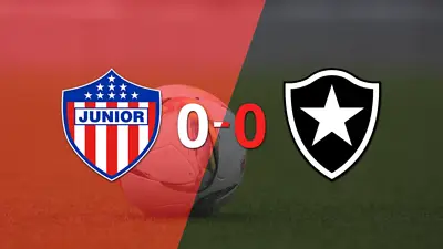 Junior y Botafogo igualaron sin goles en el marcador Junior y Botafogo igualaron sin goles en el marcador