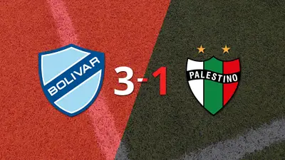 Bolívar superó a Palestino con dos tantos de Francisco da Costa Bolívar superó a Palestino con dos tantos de Francisco da Costa