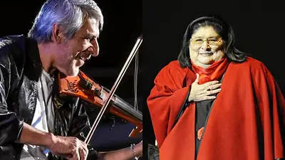 Peteco Carabajal y Mercedes Sosa Peteco Carabajal y Mercedes Sosa