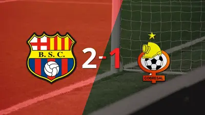 Barcelona logró una victoria como anfitrión por 2 a 1 frente a Cobresal Barcelona logró una victoria como anfitrión por 2 a 1 frente a Cobresal