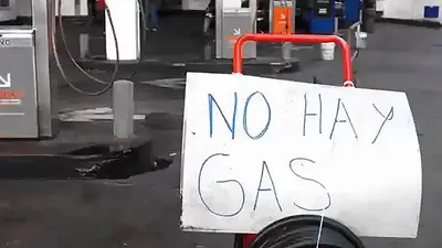 Alerta por los cortes de gas: no hay abastecimiento en las estaciones de servicio de AMBA Alerta por los cortes de gas: no hay abastecimiento en las estaciones de servicio de AMBA