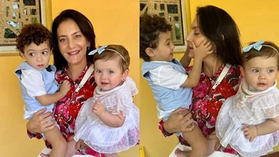 Cuántos años tienen Félix y Lupe, los hijos de Luciana Aymar. Cuántos años tienen Félix y Lupe, los hijos de Luciana Aymar.