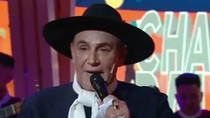 El Chaqueño Palavecino emocionado
