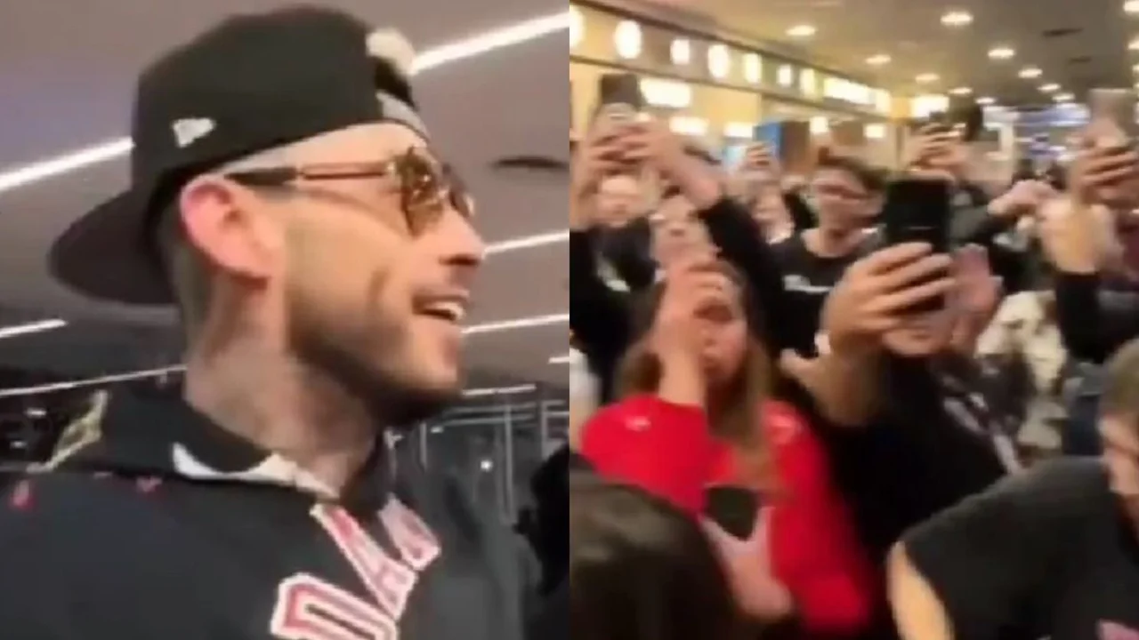Ulises Bueno video viral en el aeropuerto de Córdoba
