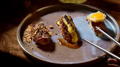 Imagen de la comida que se sirve en Nakuri Urinaki Imagen de la comida que se sirve en Nakuri Urinaki