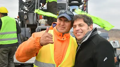 Con obras y patrulleros, Kicillof recorre el interior de la Provincia Con obras y patrulleros, Kicillof recorre el interior de la Provincia