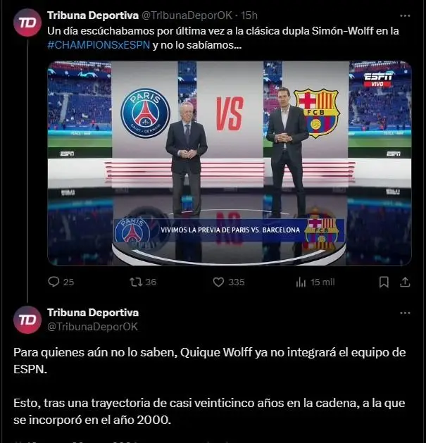 ESPN Enrique "Quique" Wolff