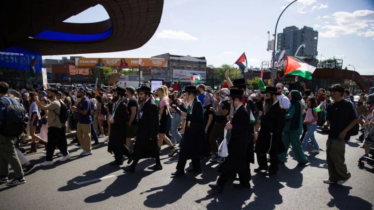 Manifestantes propalestinos ocupan parte del Museo de Brooklyn